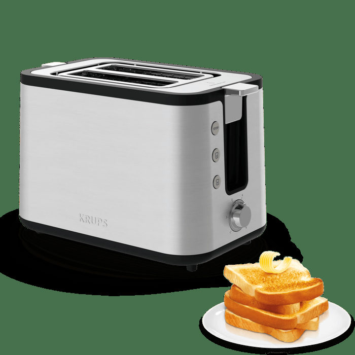 Krups KH442D Control Line Toaster Edelstahl, Bild 4