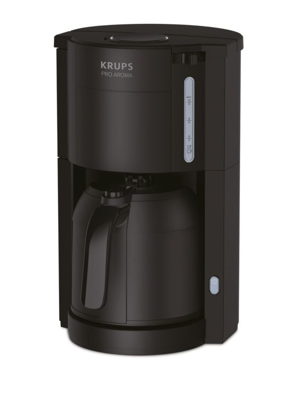 Krups KM3038 FCM PRO AROMA Kaffeemaschine Edelstahl schwarz