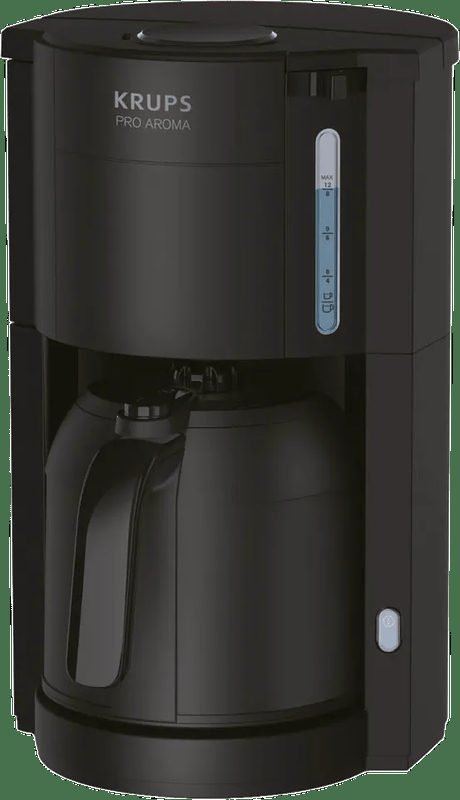 Krups KM3038 FCM PRO AROMA Kaffeemaschine Edelstahl schwarz, Bild 2