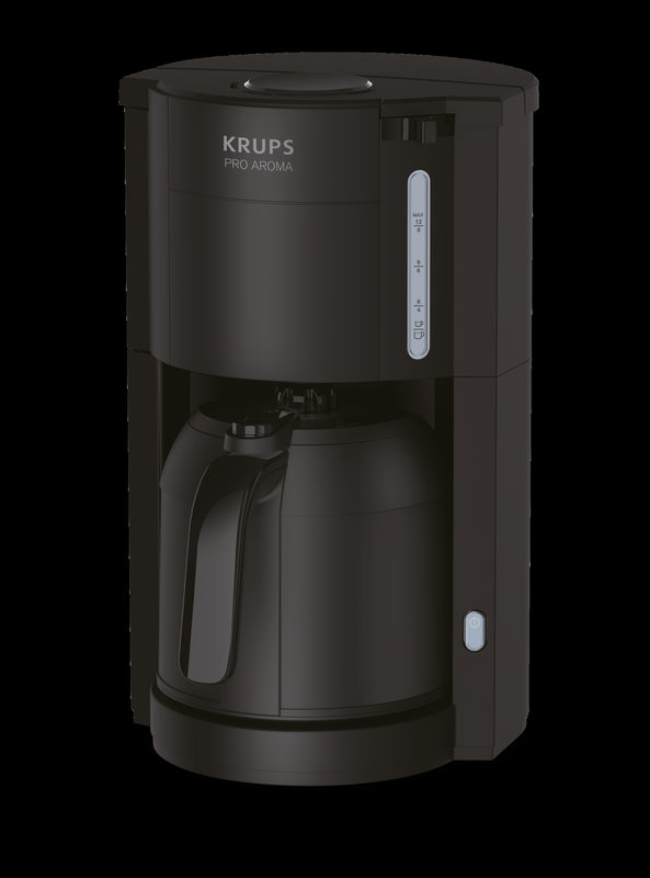 Krups KM3038 FCM PRO AROMA Kaffeemaschine Edelstahl schwarz, Bild 3
