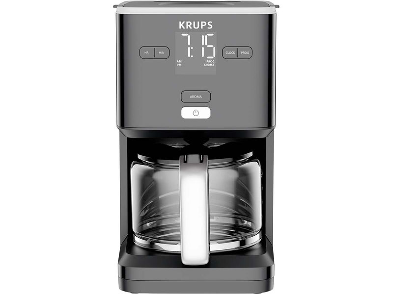 Krups KM6008 Filterkaffeemaschine SMART N LIGHT Schwarz 24h-Timer, Bild 2