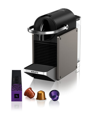 Nespresso Pixie Redesing Kaffeemaschine von Krups Titan
