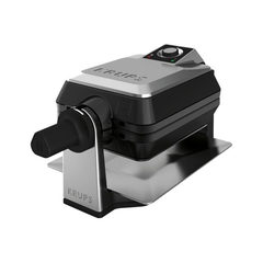 KRUPS Waffeleisen Professional FDD95D 1400 Watt, schwarz/silber