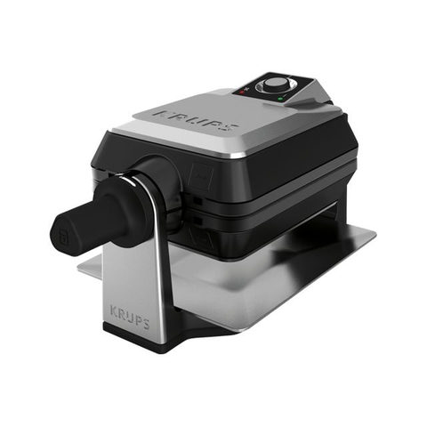 KRUPS Waffeleisen Professional FDD95D 1400 Watt, schwarz/silber