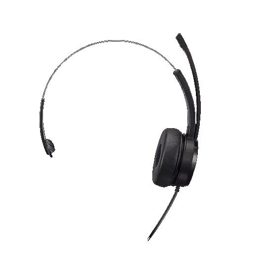 Lenovo 100 Mono Headset Schwarz, kabelgebunden, USB-A, Bild 3