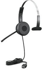 Lenovo 100 Mono Headset Schwarz, kabelgebunden, USB-A