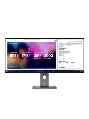 40 Lenovo ThinkVision P40WD-40 - 5120x2160 5K2K - 120Hz - IPS - 140W USB-C - KVM switch