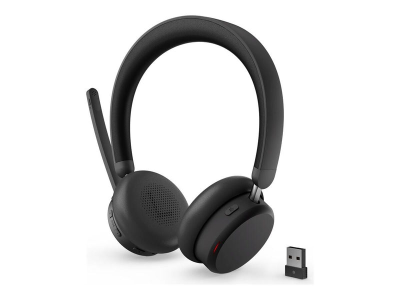 Lenovo 6550 Headset kabellos / kabelgebunden (Funk / Bluetooth) Schwarz, Bild 3