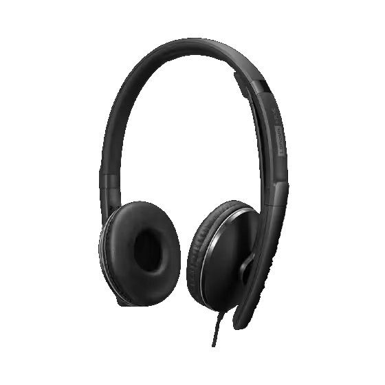Lenovo Gen 2 - Headset - On-Ear - kabelgebunden - USB-C - Schwarz - Zertifiziert für Microsoft Teams, Bild 4
