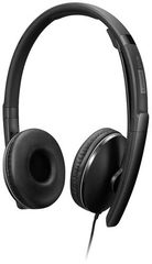 Lenovo Gen 2 - Headset - On-Ear - kabelgebunden - USB-C - Schwarz - Zertifiziert für Microsoft Teams