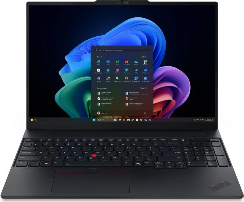 Lenovo ThinkPad E16 G4 Intel Core Ultra 5 325 16 WUXGA 16GB DDR5 512GB SSD QWERTZ Schwarz, Bild 3