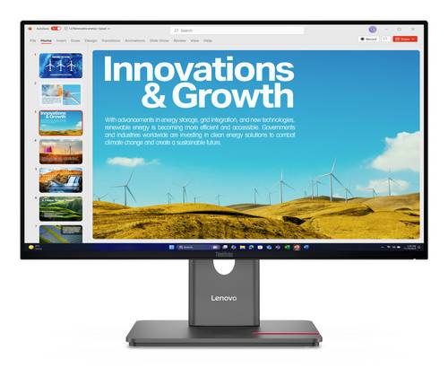 Lenovo ThinkVision P24QD-40 LED display 60,5 cm (23.8) 2560 x 1440 Pixel Quad HD LCD Schwarz, Bild 2