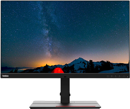 Lenovo ThinkVision P27u-20 27 Monitor, Schwarz, 3840 x 2160 (4K UHD), Flat