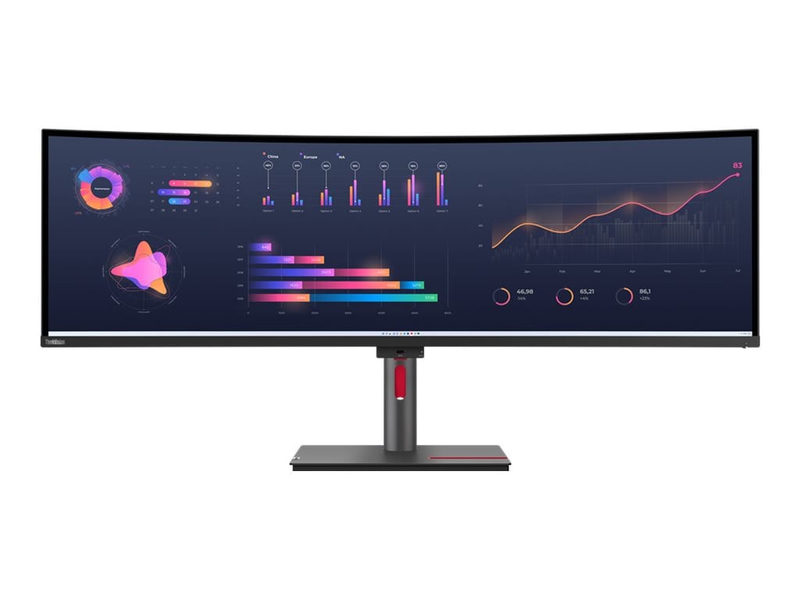 Lenovo ThinkVision P49w-30 LED-Monitor EEK G (A - G) 124.5cm (49 Zoll) 5120 x 1440 Pixel 32:9 6 ms H, Bild 2