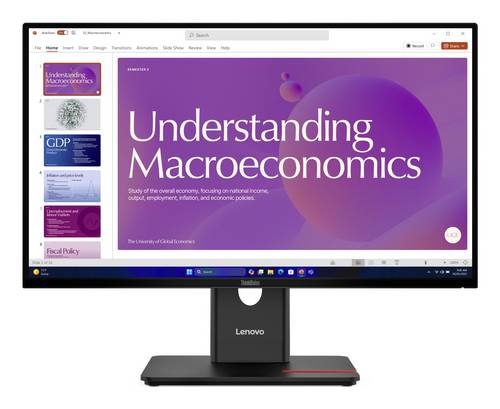Lenovo ThinkVision T24D-40 LED display 60,5 cm (23.8) 1920 x 1080 Pixel Full HD LCD Schwarz (64B9GAT1EU), Bild 3