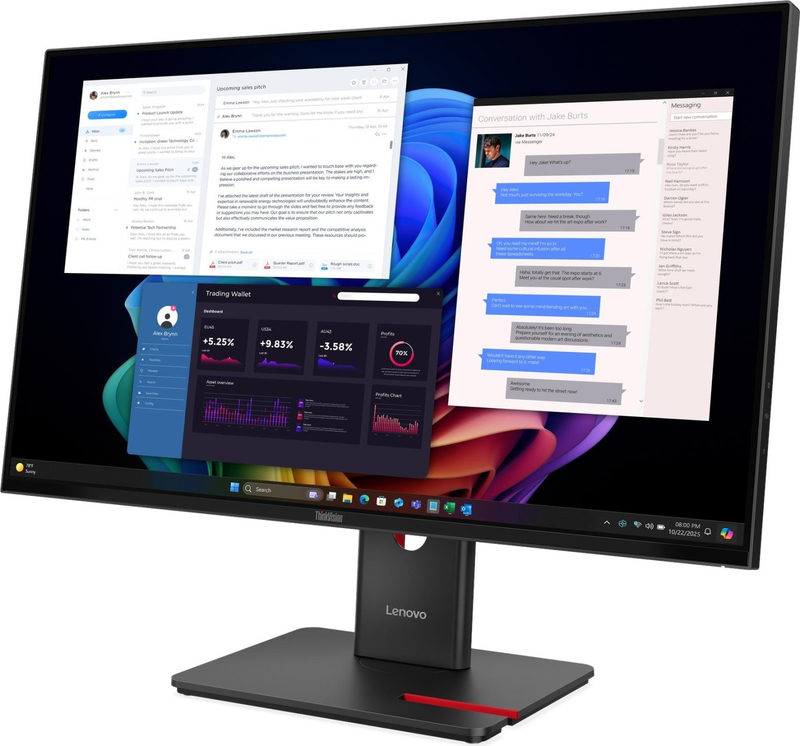 LENOVO ThinkVision T27UD-40 68,58cm TS, Bild 3