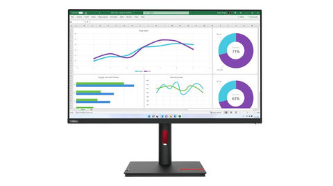 Lenovo ThinkVision T32h-30 80 cm (31.5) 2560 x 1440 Pixel Quad HD LED Schwarz (63D3GAT1EU)