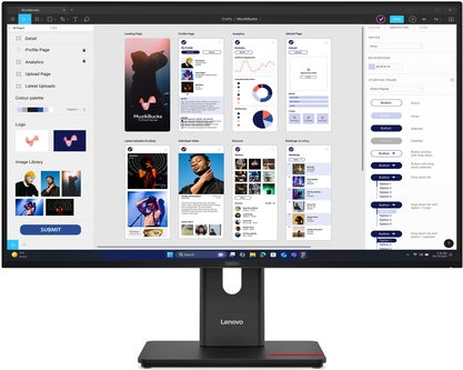 Lenovo ThinkVision T32UD-40 32 LED Monitor, Bild 2