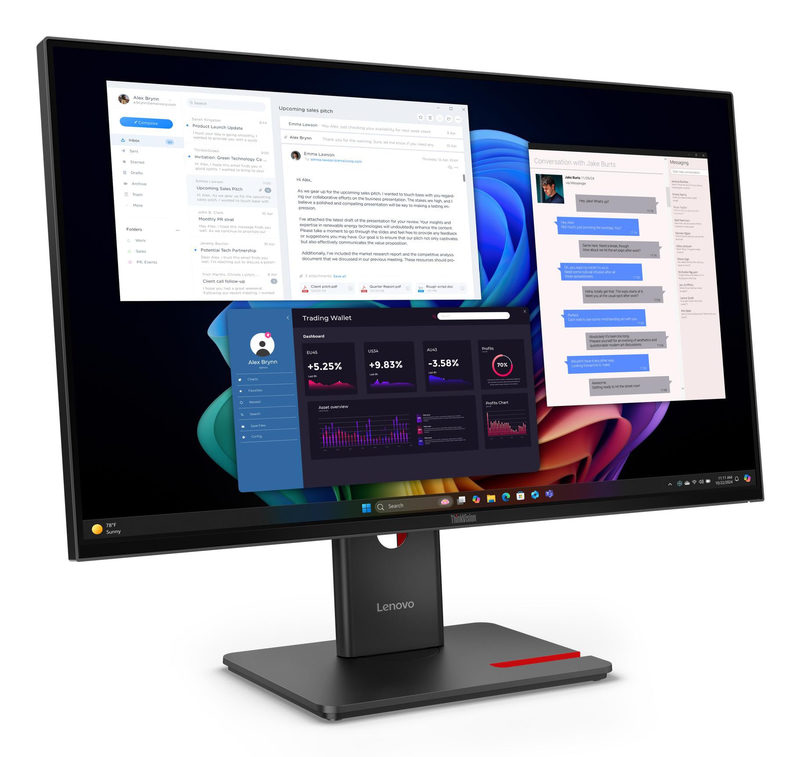 Lenovo ThinkVision T32UD-40 32 LED Monitor, Bild 3