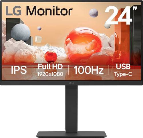 LG 24BA750-B 23.8 Zoll Full HD IPS LED 16:9 100 Hz Monitor, Bild 4