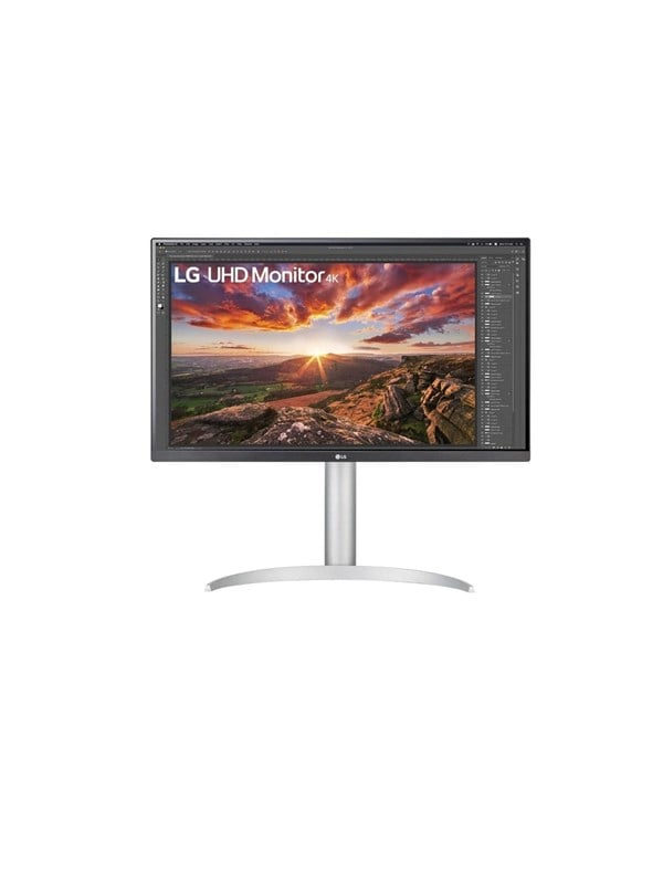 LG 27UP850K-W Monitor - 4K UHD- IPS, Höhenverstellung - HDMI, DisplayPort 1.4, USB-C