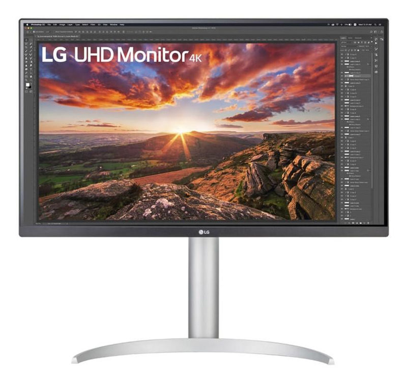 LG 27UP850K-W Monitor - 4K UHD- IPS, Höhenverstellung - HDMI, DisplayPort 1.4, USB-C, Bild 2