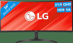 LG 34WR50QK-B 34 Zoll UWQHD Curved VA LED 21:9 100 Hz Monitor