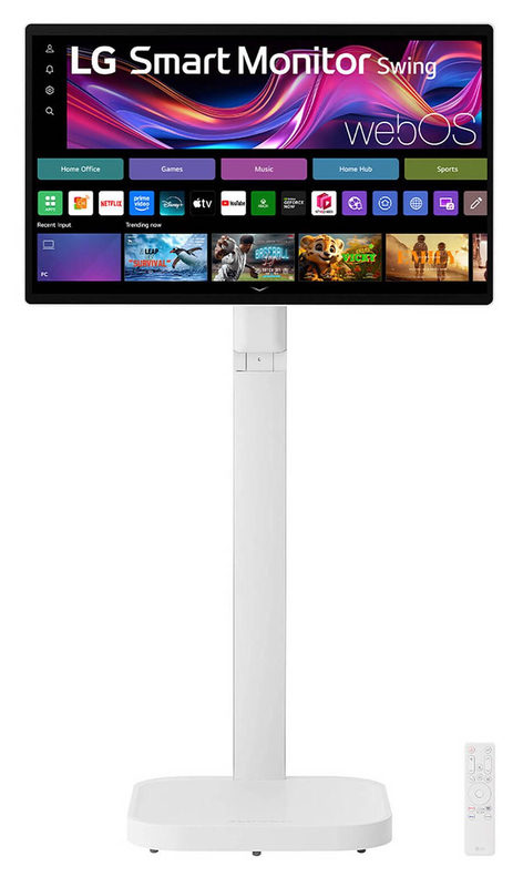 Smart Monitor mit Touchscreen 32U889SA-W.AEU, Weiß, 4K, IPS, 60 Hz, 5 ms, Bild 3