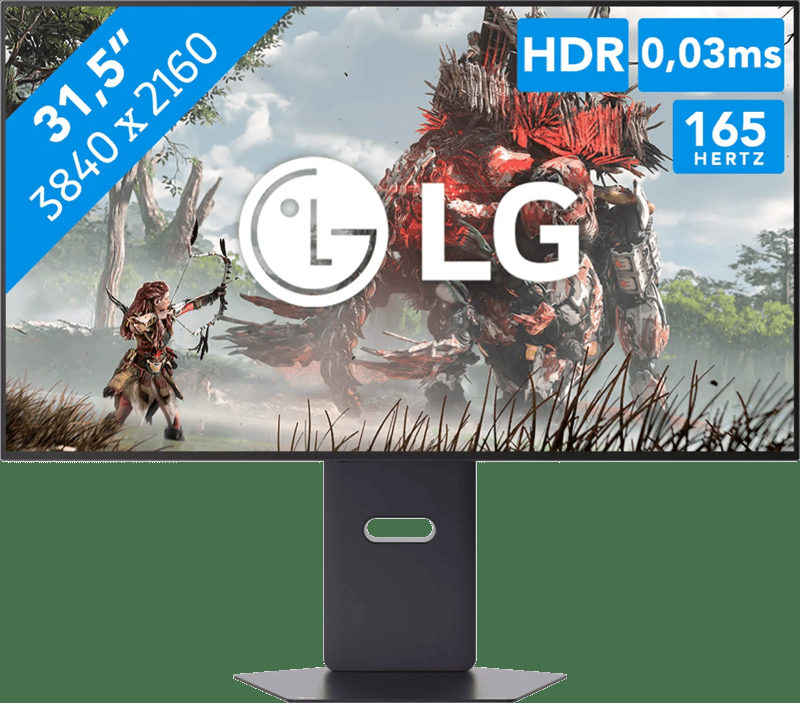 LG UltraGear 32GX850A-B 31.5 Zoll 4K (UHD) DualMode MLA 16:9 165 Hz Gaming Monitor