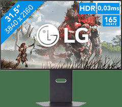 LG UltraGear 32GX850A-B 31.5 Zoll 4K (UHD) DualMode MLA 16:9 165 Hz Gaming Monitor