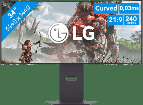 LG UltraGear 34GX900A-B 34 Zoll UWQHD Curved MLA+ OLED 21:9 240 Hz Gaming Monitor