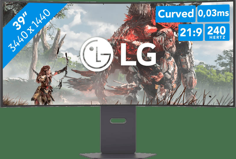LG UltraGear 39GX900A-B 39 Zoll UWQHD Curved MLA+ OLED 21:9 240 Hz Gaming Monitor