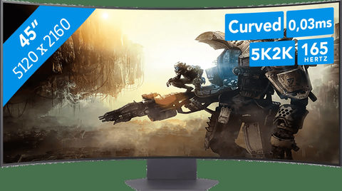 LG UltraGear 45GX950A-B 44.5 Zoll WUHD Curved OLED 21:9 165 Hz Gaming Monitor