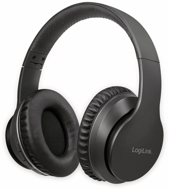 LogiLink BT 5.3 Active-Noise-Cancelling-Headset, schwarz, Bild 3