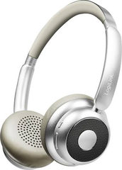 LogiLink BT0072BR Over Ear Kopfhörer Bluetooth Silber