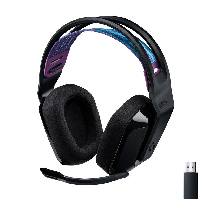 Logitech G G535 Kopfhörer Kabellos Kopfband Gaming Schwarz (981-000972), Bild 5