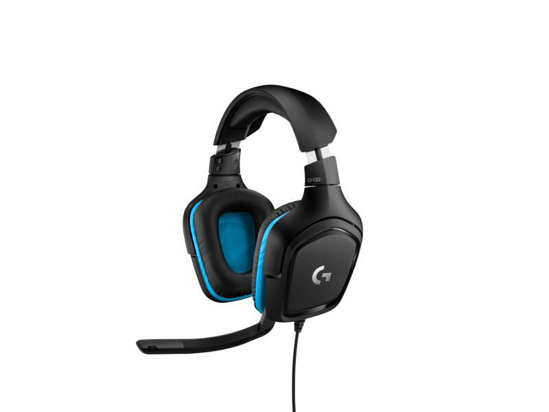 Logitech G432 Gaming Headset kabelgebunden Schwarz, Bild 3
