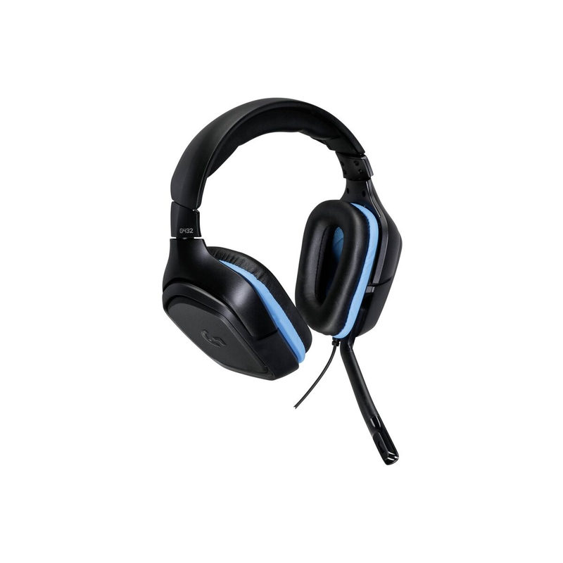 Logitech G432 Gaming Headset kabelgebunden Schwarz, Bild 4