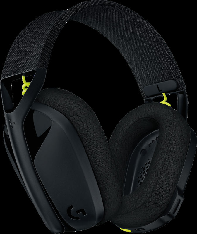 LOGITECH G435 SW - Headset, USB, Stereo, Gaming, G435, schwarz/neongelb, Bild 3