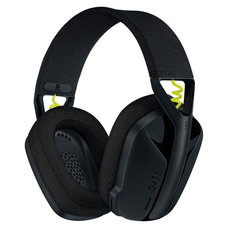 LOGITECH G435 SW - Headset, USB, Stereo, Gaming, G435, schwarz/neongelb, Bild 4