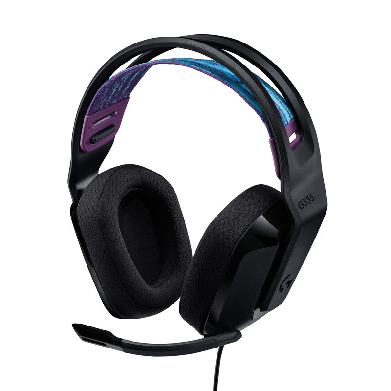 Logitech Gaming G335 Over Ear Headset kabelgebunden Stereo Schwarz Gaming, Bild 4
