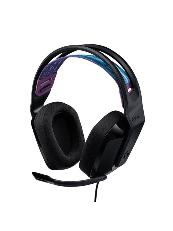 Logitech Gaming G335 Over Ear Headset kabelgebunden Stereo Schwarz Gaming, Bild 5