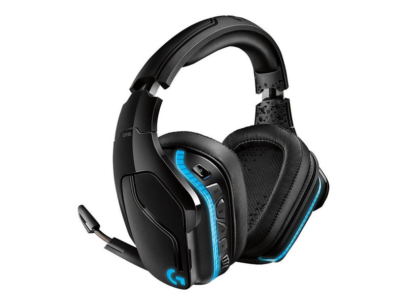 Logitech Gaming Headset G935 - Headset - 7.1-Kanal - Full-Size - 2,4 GHz - kabellos - 3,5 mm Stecker -, Bild 2