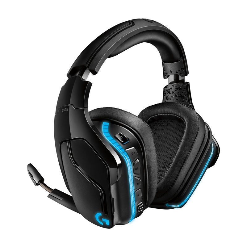 Logitech Gaming Headset G935 - Headset - 7.1-Kanal - Full-Size - 2,4 GHz - kabellos - 3,5 mm Stecker -, Bild 3
