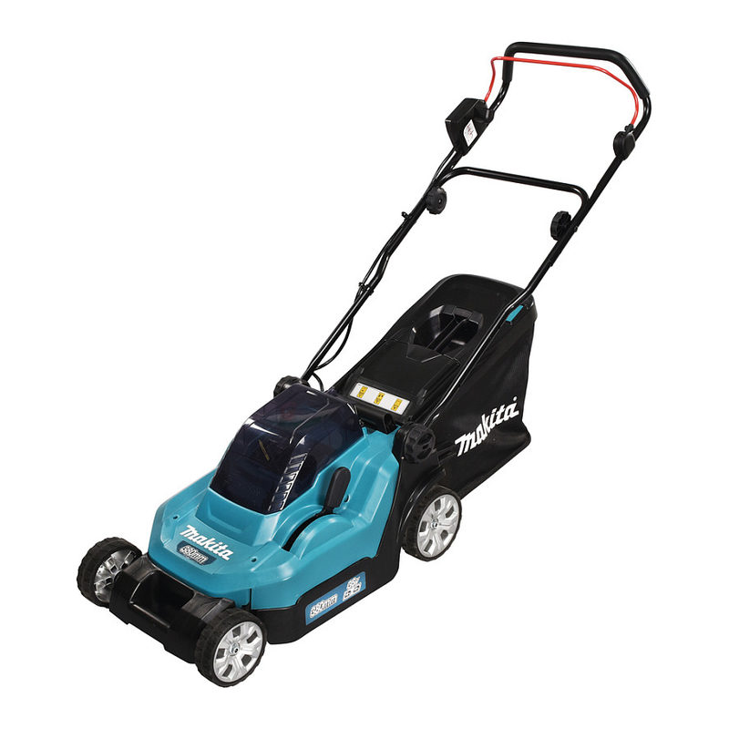 Makita Akku Akku-Rasenmäher inkl. Akku, inkl. 2. Akku 18V Schnittbreite (max.) 380mm, Bild 5