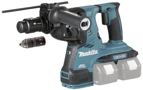 Makita Akku-Bohrhammer f.SDS-PLUS 2x18V o. Akku+Lader DHR283ZJU, Bild 2