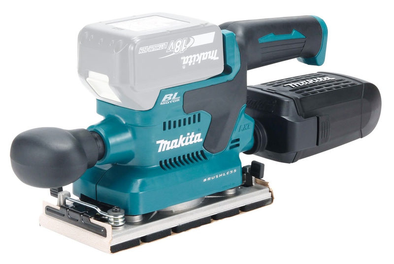 Makita DBO382Z Akku-Schwingschleifer ohne Akku, ohne Ladegerät 18V Anzahl mitgelieferte Akkus 0, Bild 2