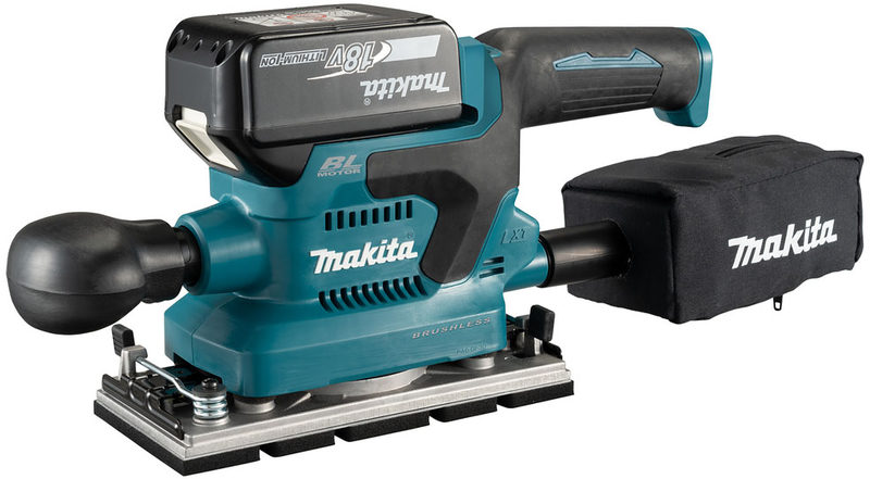 Makita DBO382Z Akku-Schwingschleifer ohne Akku, ohne Ladegerät 18V Anzahl mitgelieferte Akkus 0, Bild 6