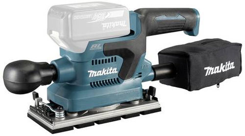 Makita DBO382Z Akku-Schwingschleifer ohne Akku, ohne Ladegerät 18V Anzahl mitgelieferte Akkus 0
