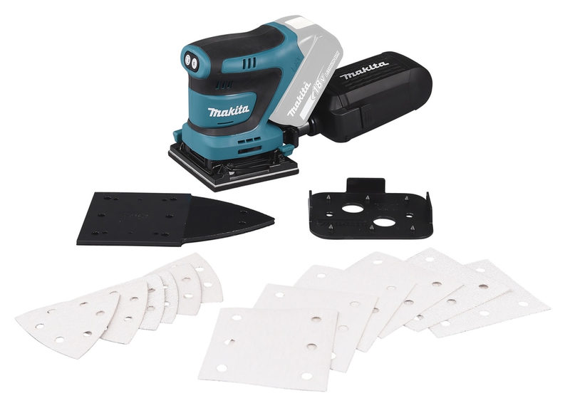 Makita DBO480Z Akku-Schwingschleifer ohne Akku 18V 102 x 112mm, Bild 2